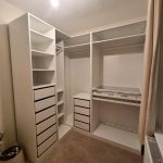 Ikea walk-in wardrobe project