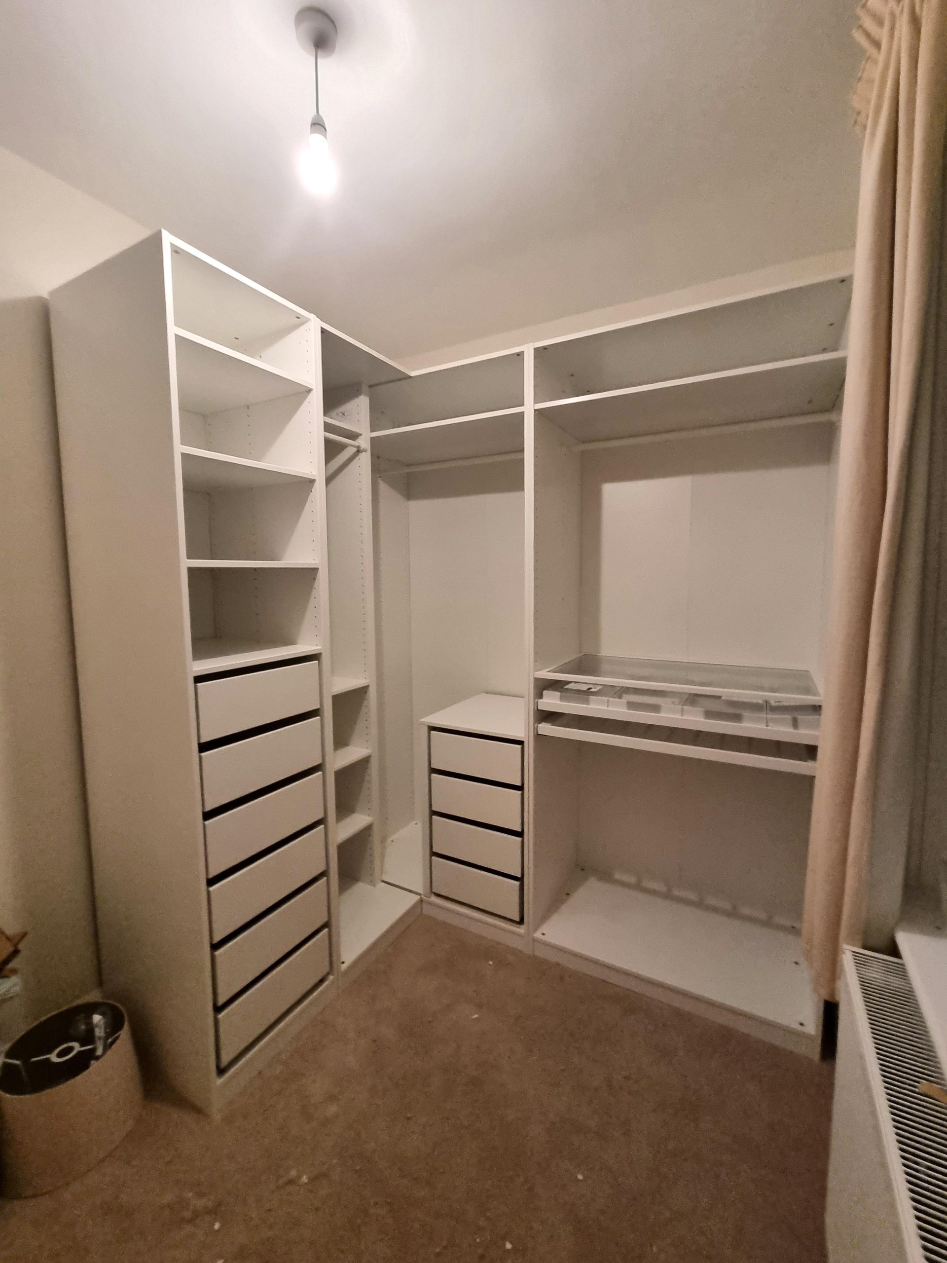 Read more about the article Ikea walk-in wardrobe project